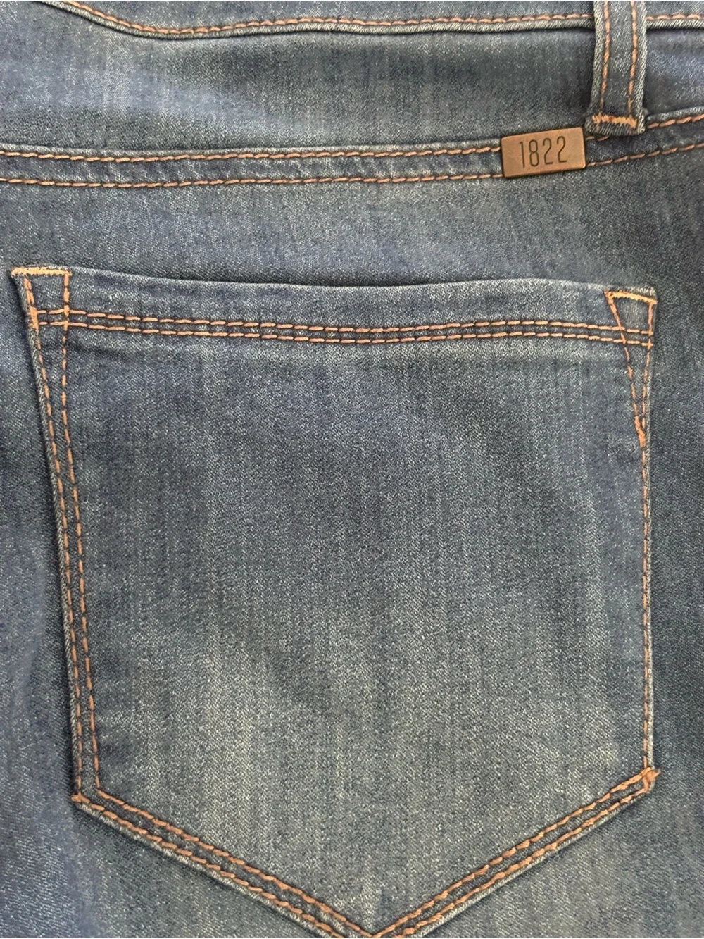 1822 Denim Women’s Skinny Jeans - Medium Blue Wash - Picture 3 of 5